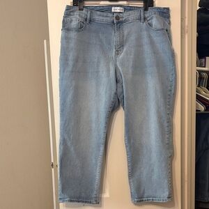 Lane Bryant Light Blue Boyfriend Jeans